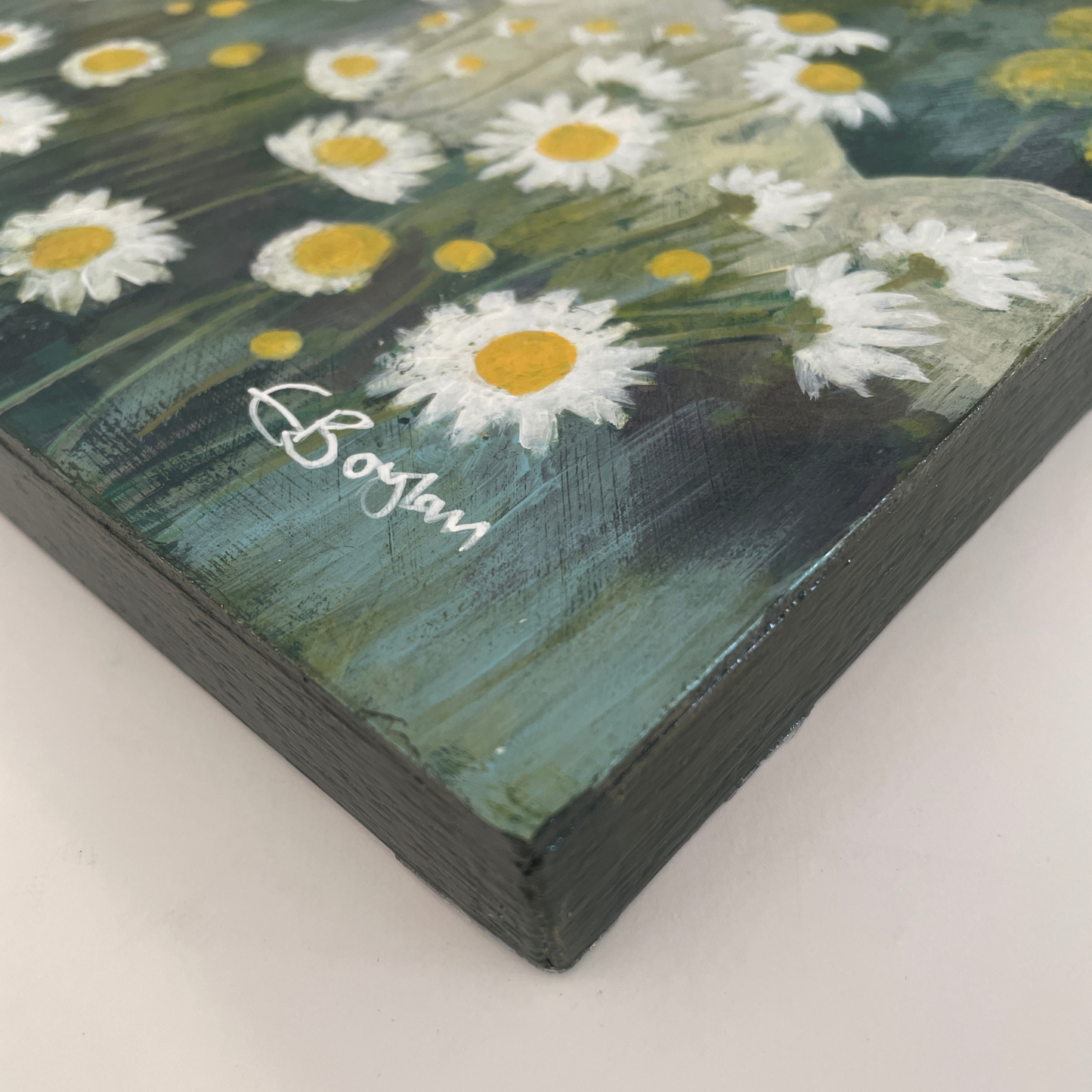 Chamomile Spring | Bodrum Series | Mixed Media Original Landscape