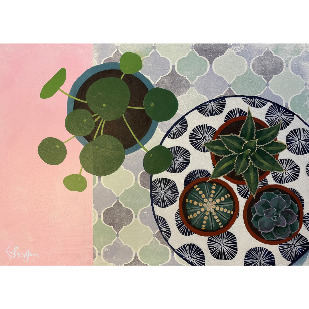 Quartet | Floral Still Life | Canvas Print
