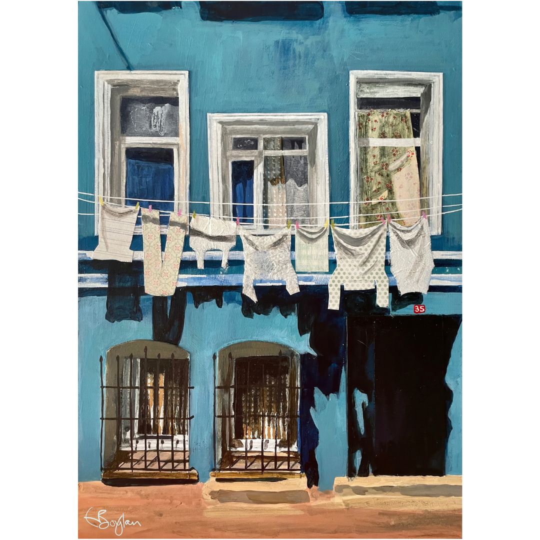 Balat Set | Two A3 Limited Edition Fine Art Prints | Black Frame
