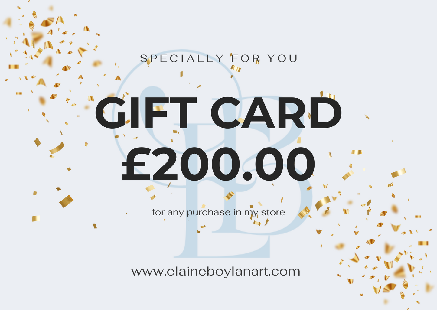 Elaine Boylan Art | Gift Cards