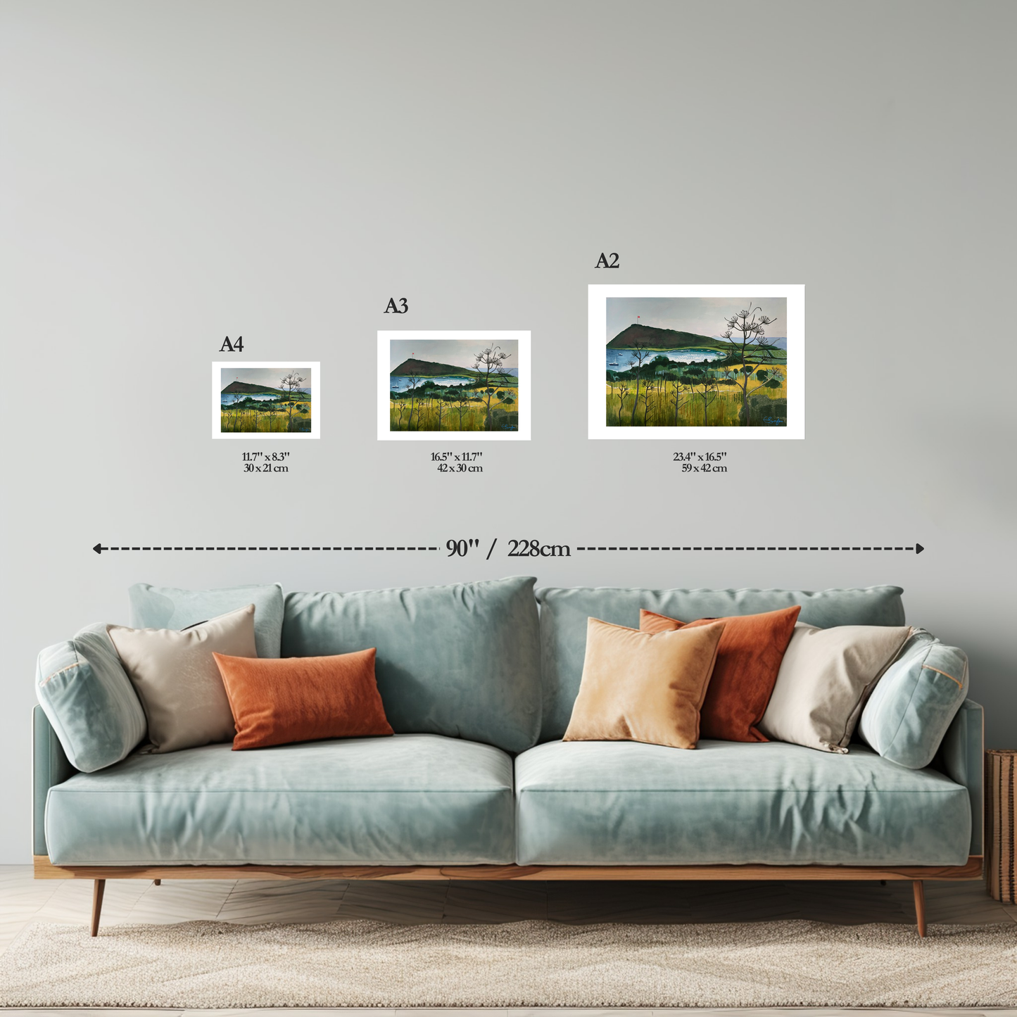 Aegean Autumn | Bodrum Series | Landscape | Fine Art Print