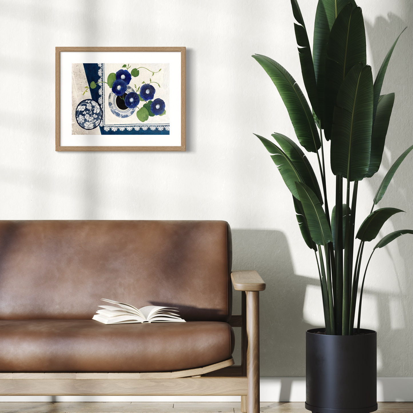 Blue Harmony | Floral Still Life | Fine Art Print
