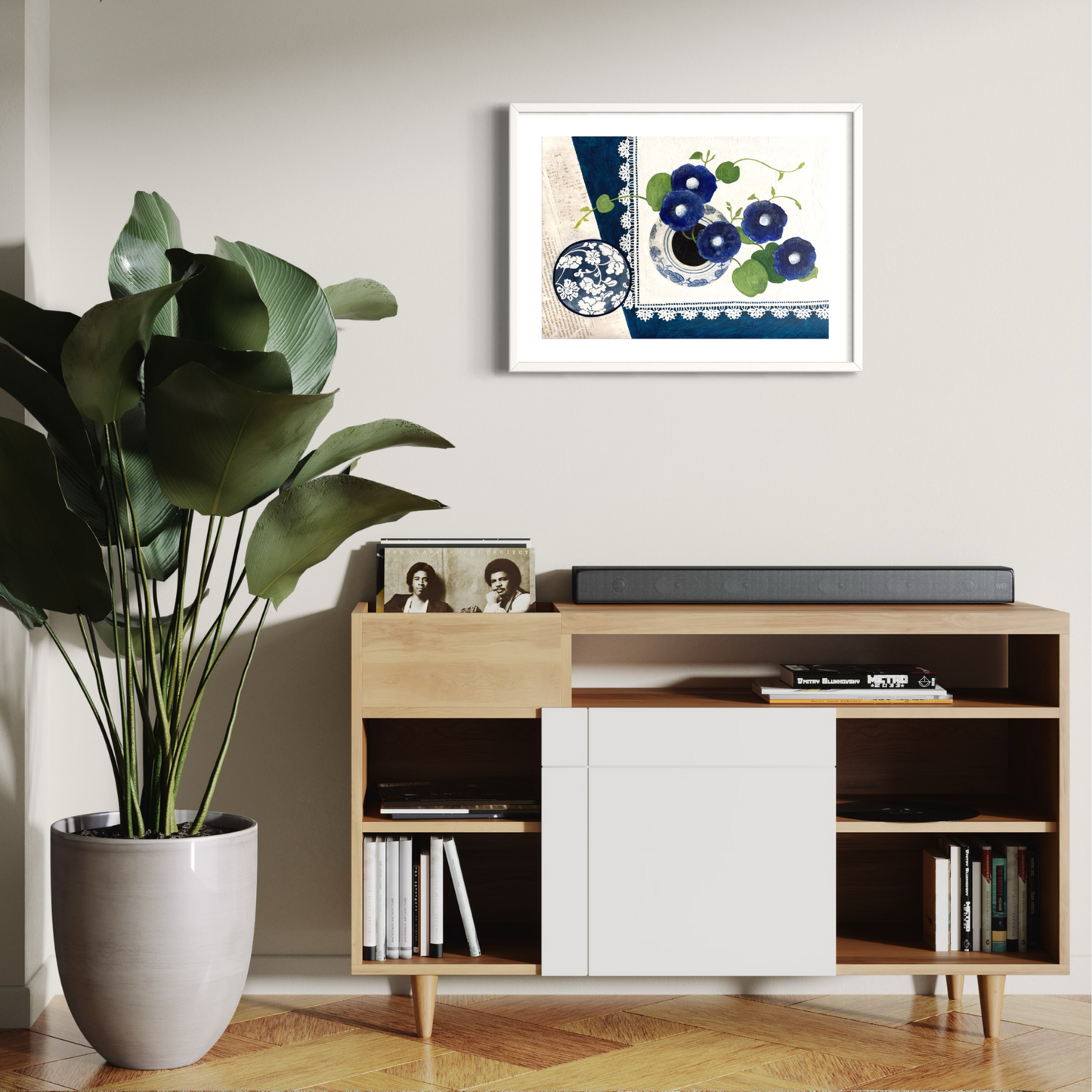 Blue Harmony | Floral Still Life | Fine Art Print
