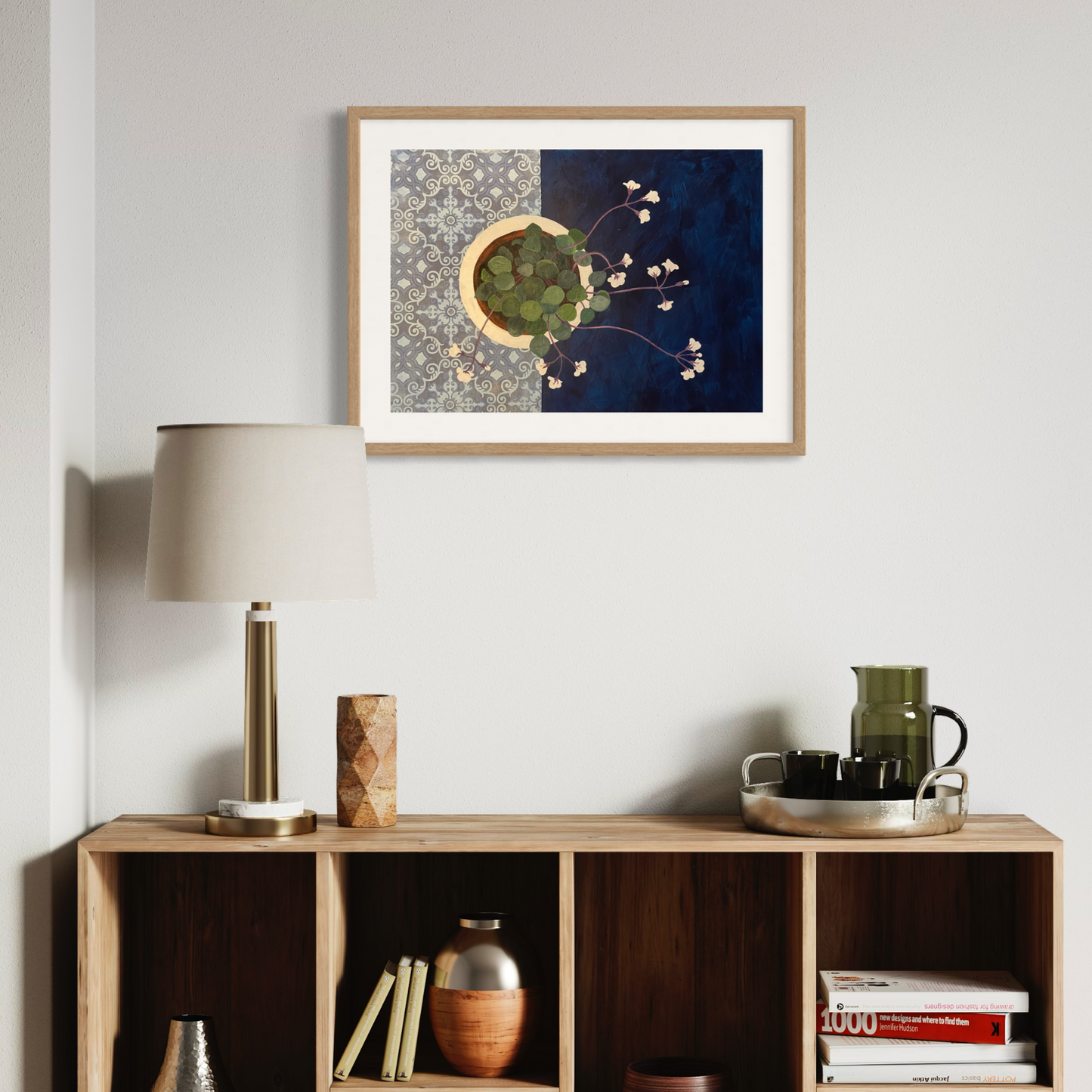 Into the Blue | Floral Still Life | Fine Art Print