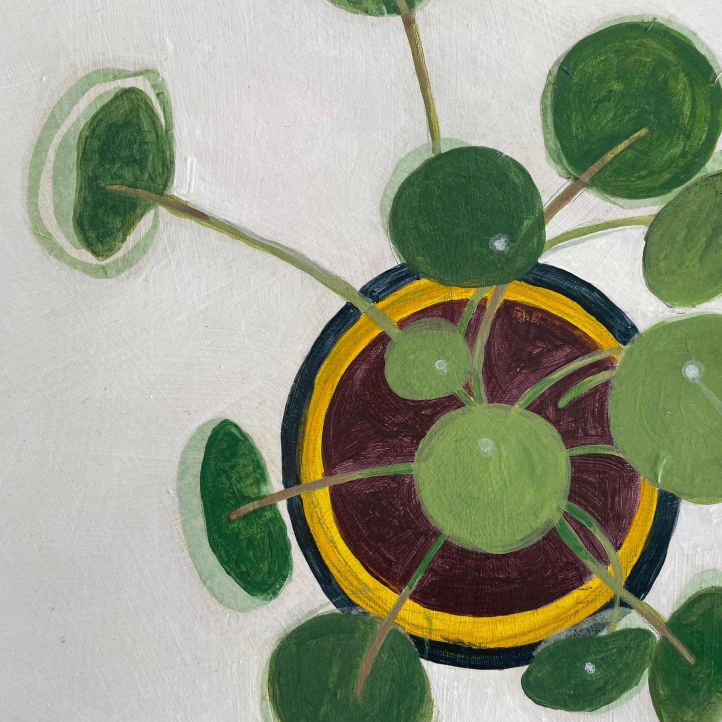 Moroccan Bowl | Floral Still Life | Mixed Media Original Artwork