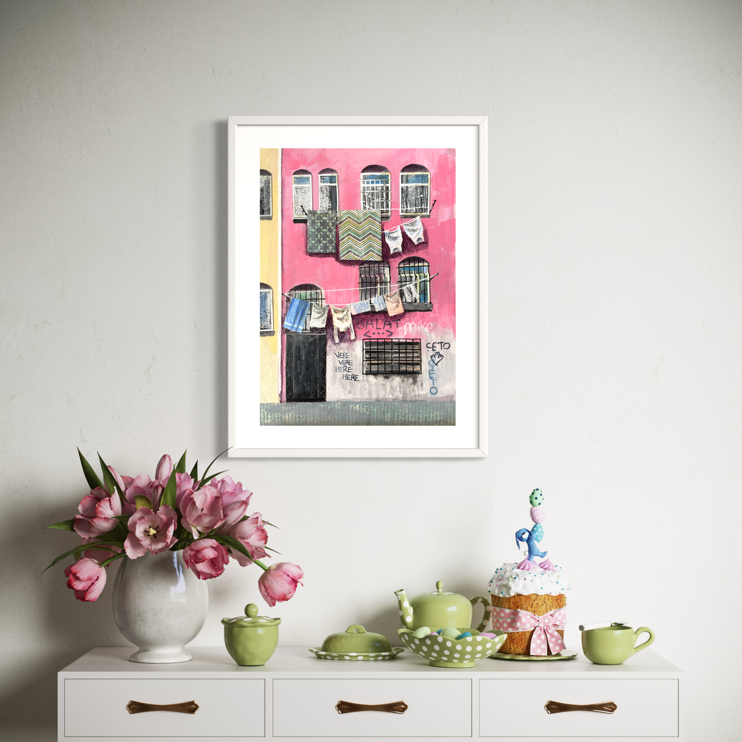Pink House, Balat | Istanbul Series | Limited Edition Fine Art Print