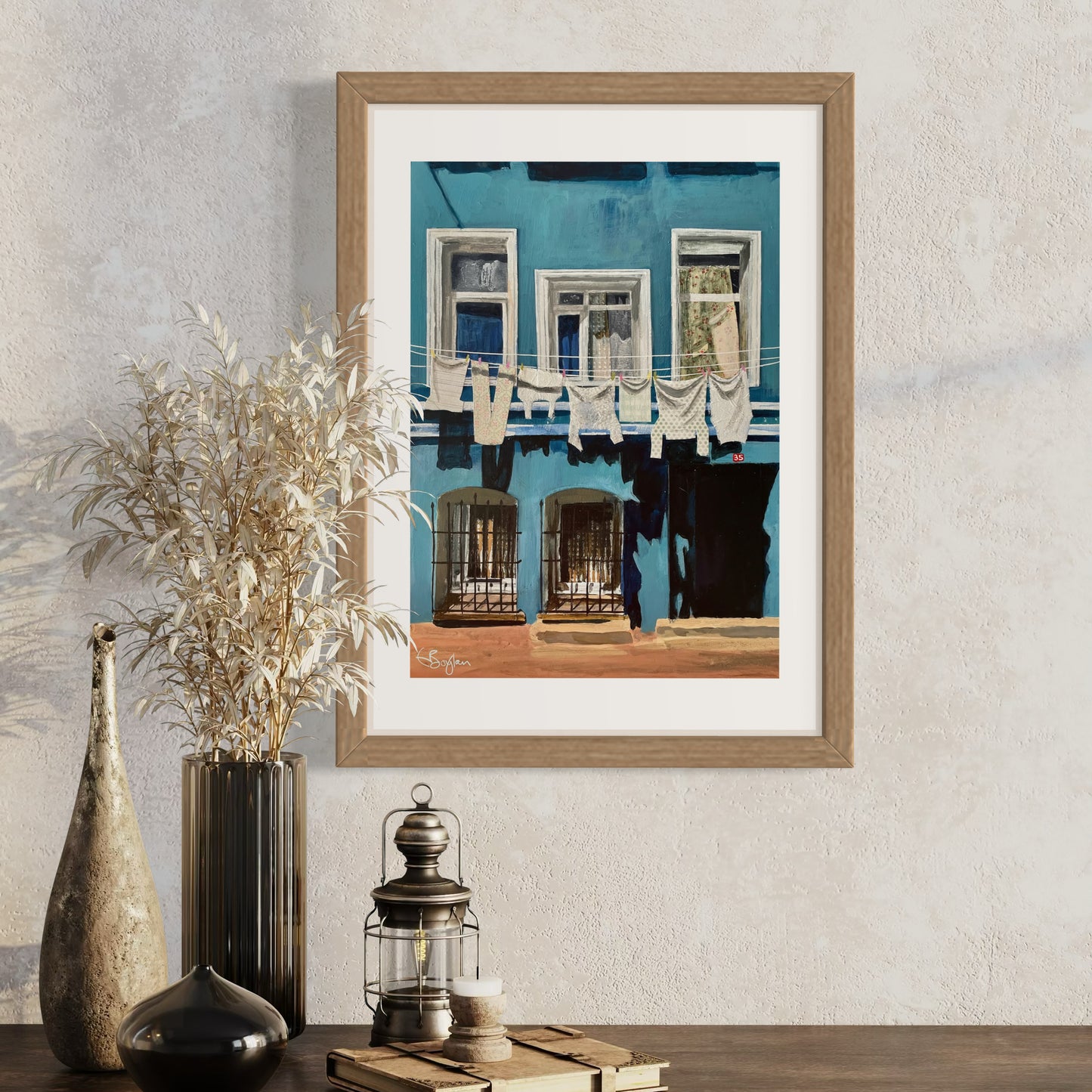 Turquoise House, Balat | Istanbul Series | Limited Edition Fine Art Print