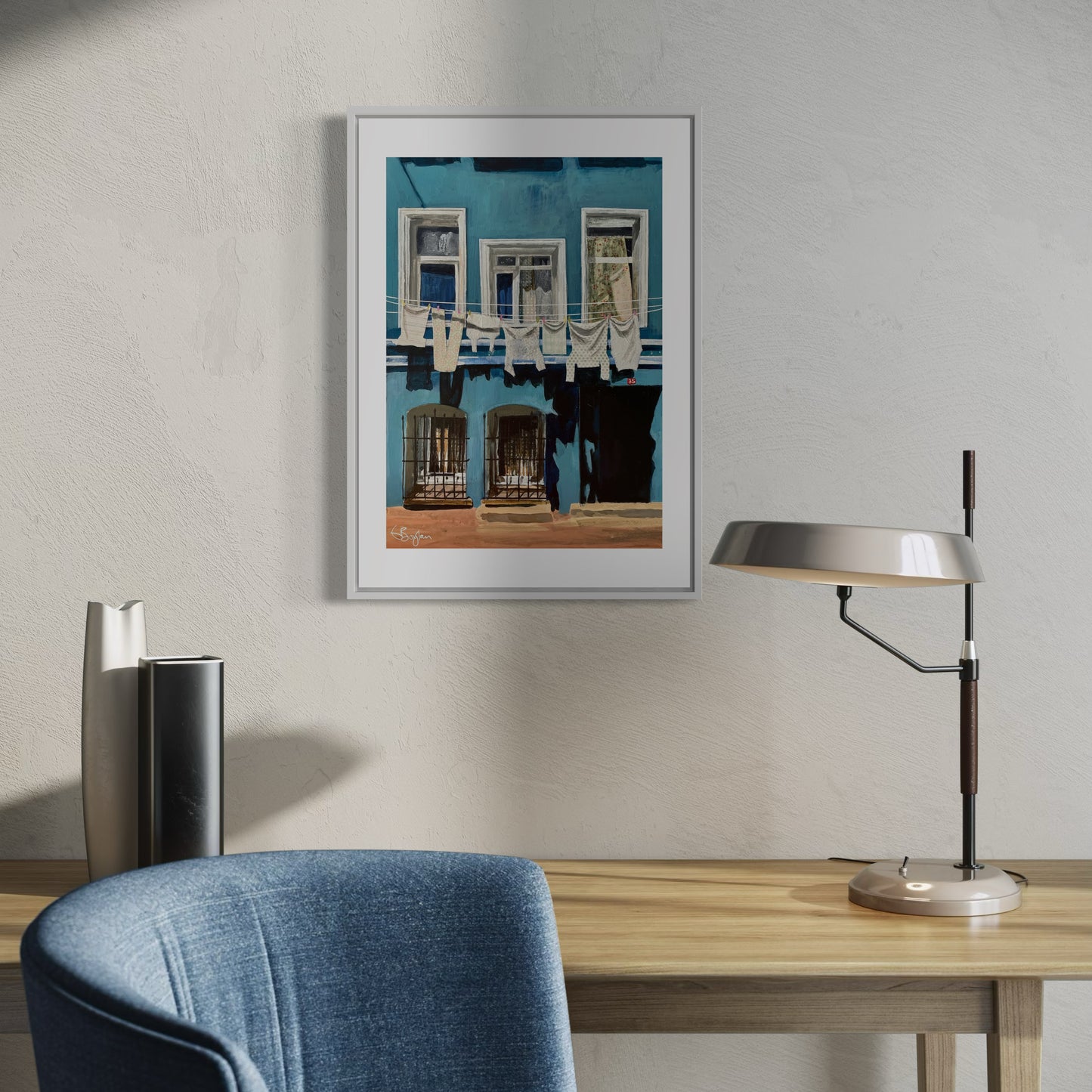 Turquoise House, Balat | Istanbul Series | Limited Edition Fine Art Print