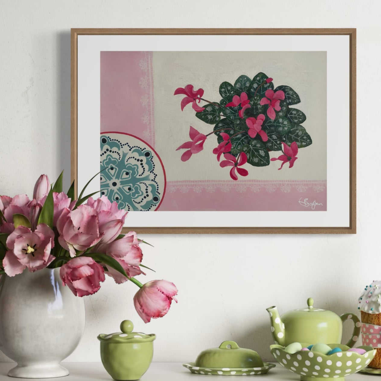 Blush | Floral Still Life | Fine Art Print