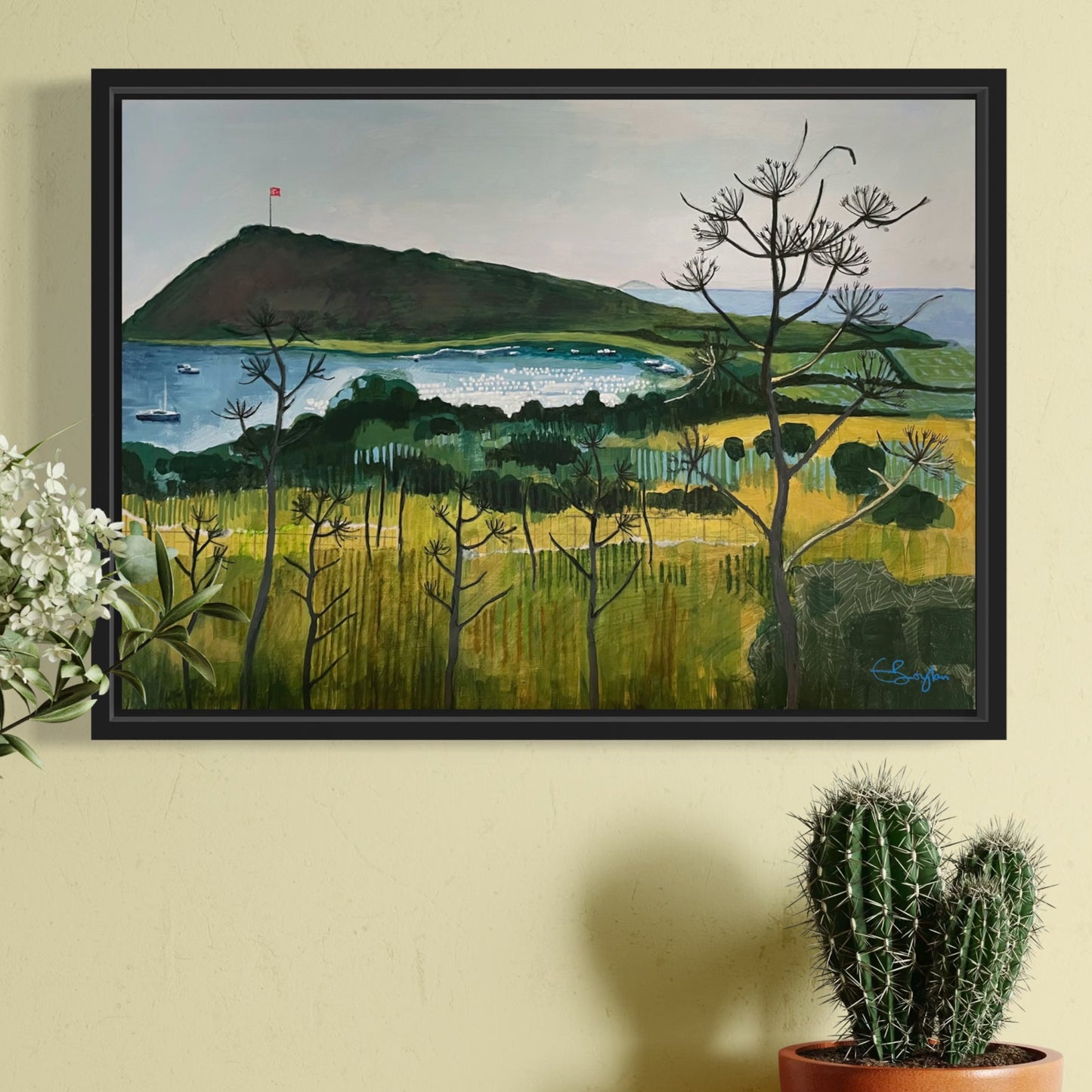 Aegean Autumn | Bodrum Series | Landscape | Canvas Print