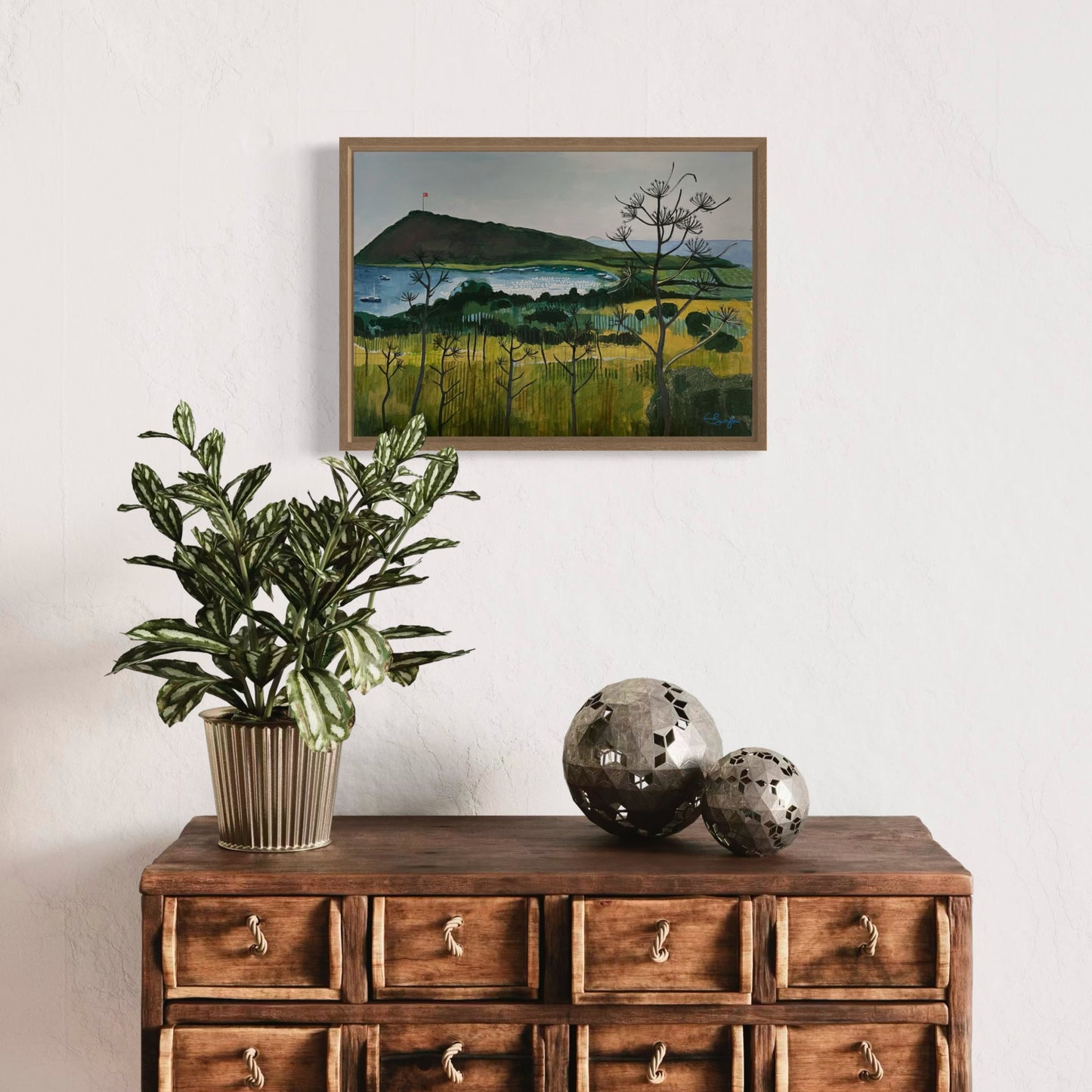 Aegean Autumn | Bodrum Series | Landscape | Canvas Print