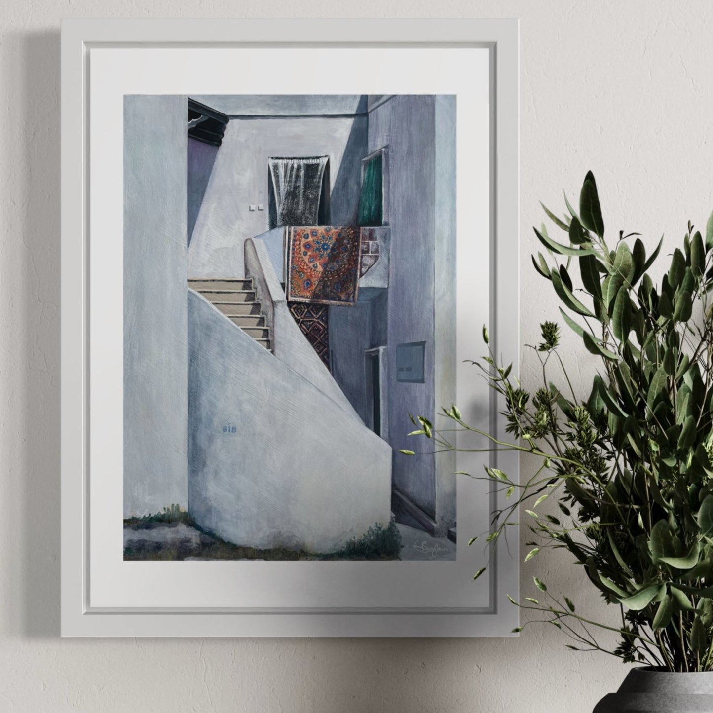 Quiet Backstreet | Bodrum Series | Fine Art Print