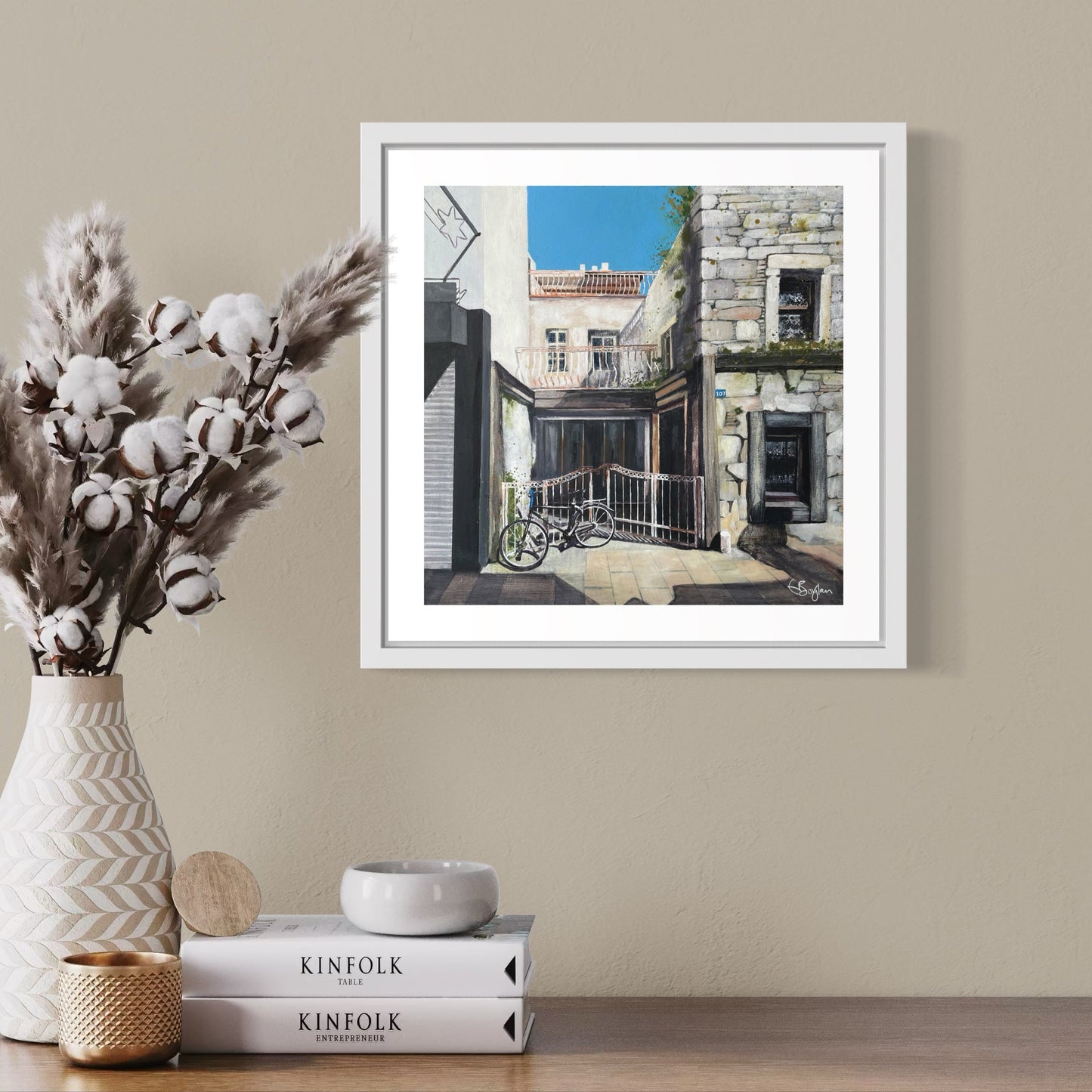 Silent House on Bar Street | Bodrum Series | Fine Art Print
