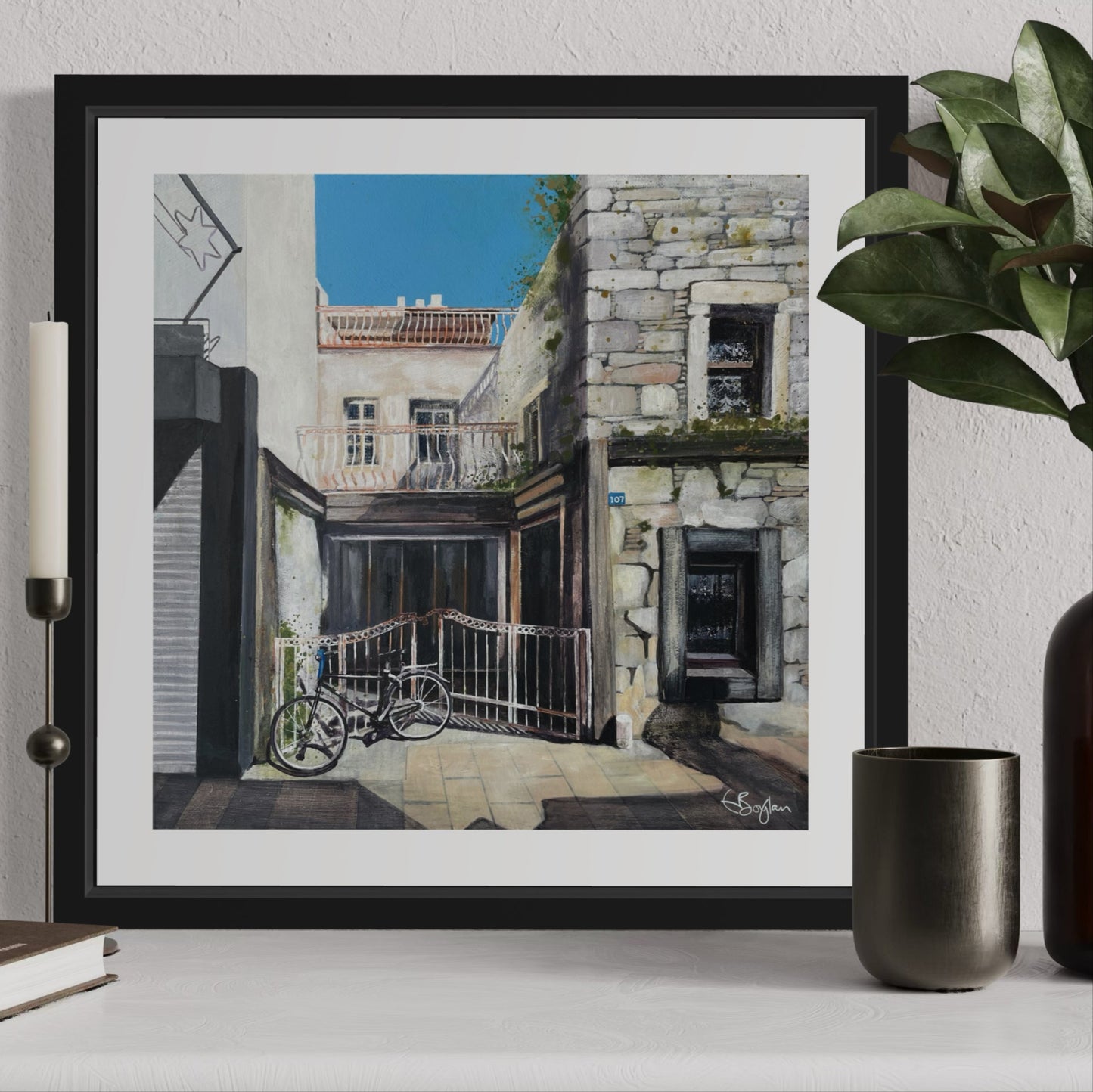 Silent House on Bar Street | Bodrum Series | Fine Art Print