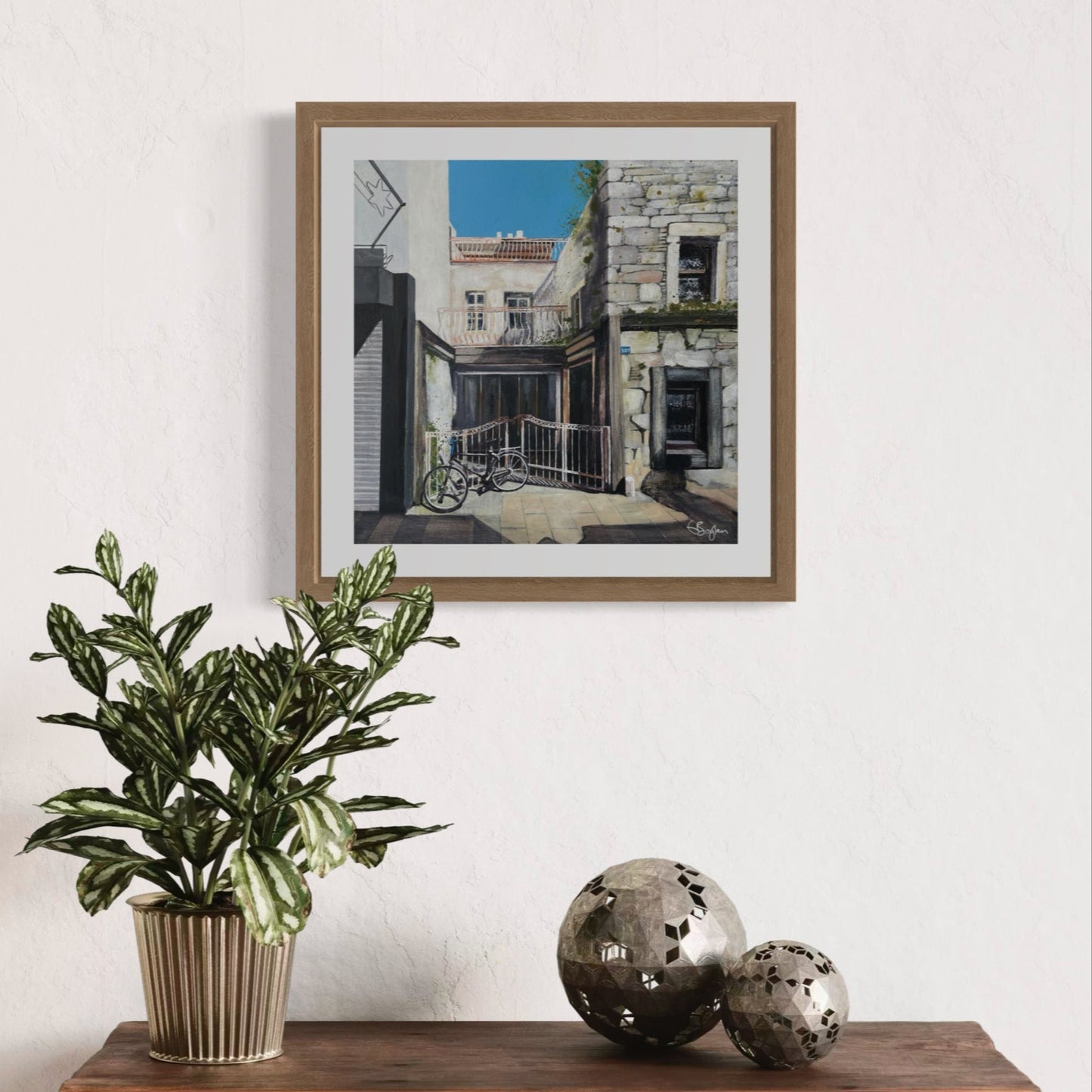 Silent House on Bar Street | Bodrum Series | Fine Art Print