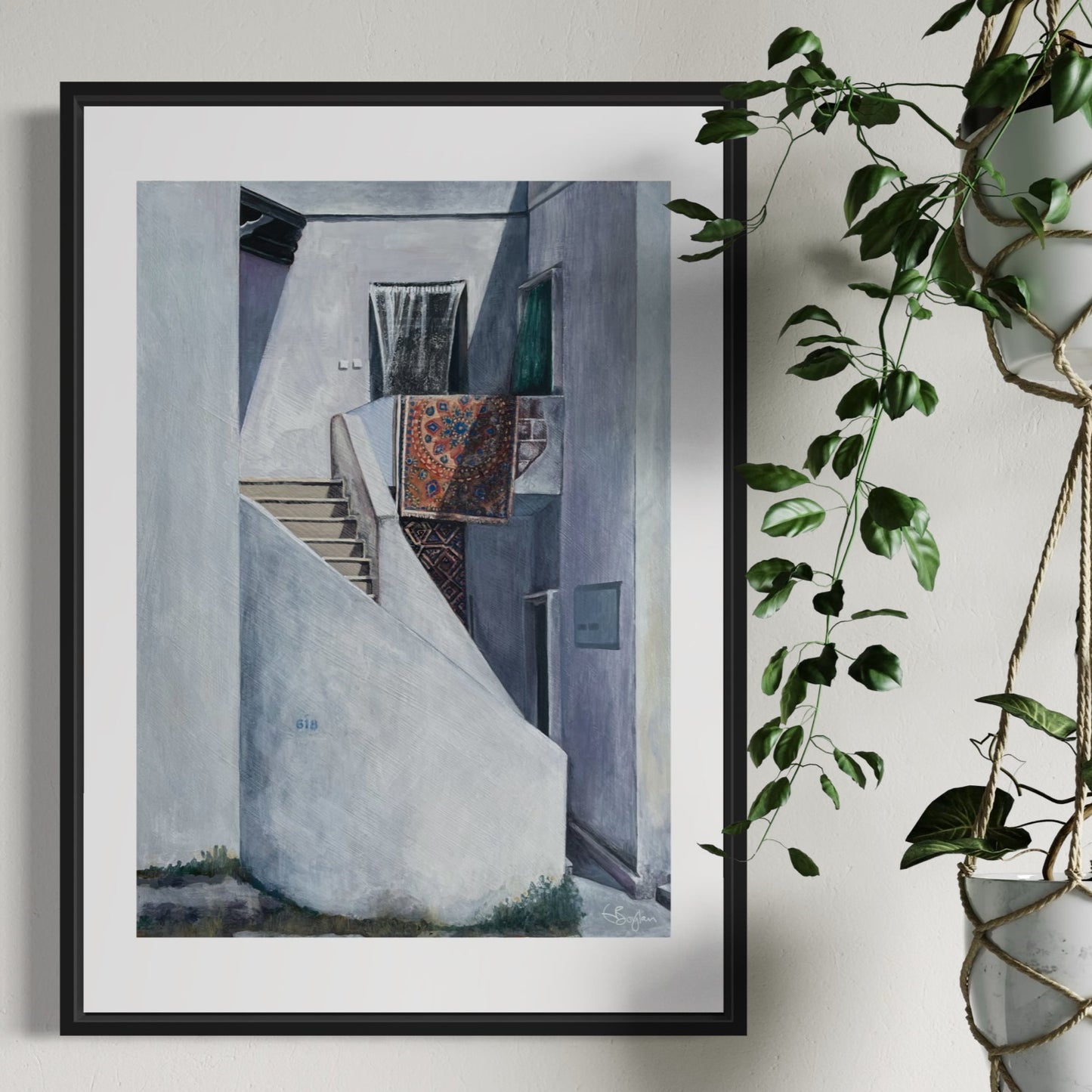 Quiet Backstreet | Bodrum Series | Fine Art Print