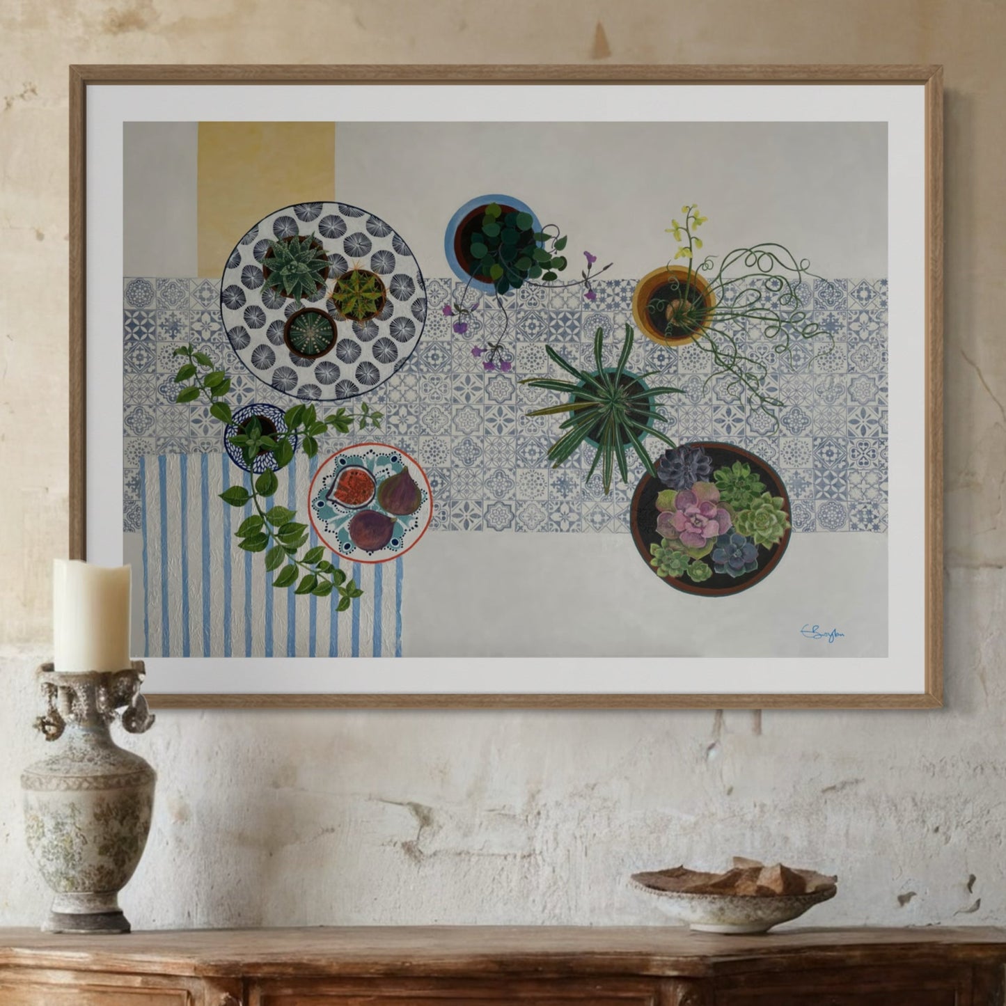 Cacti and Succulents | Floral Still Life | Fine Art Prints