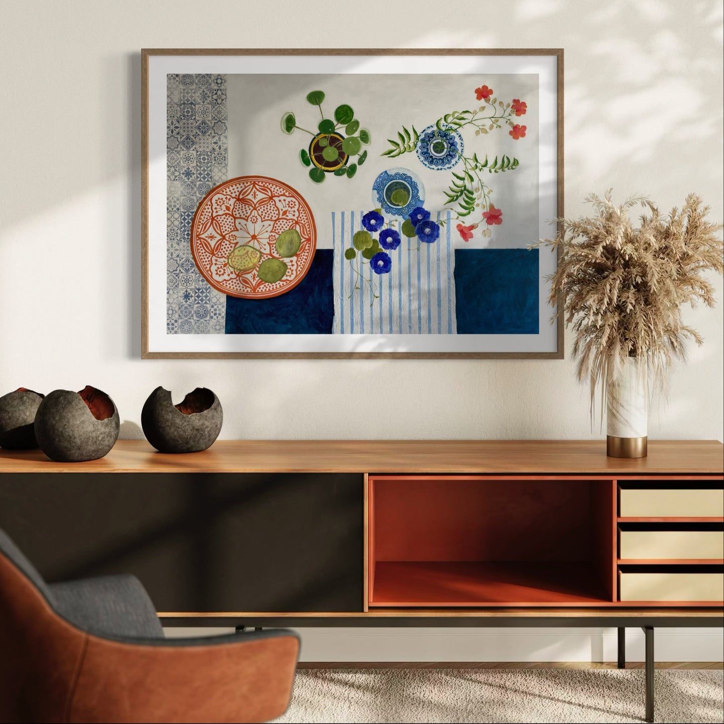 Moroccan Bowl | Floral Still Life | Fine Art Prints