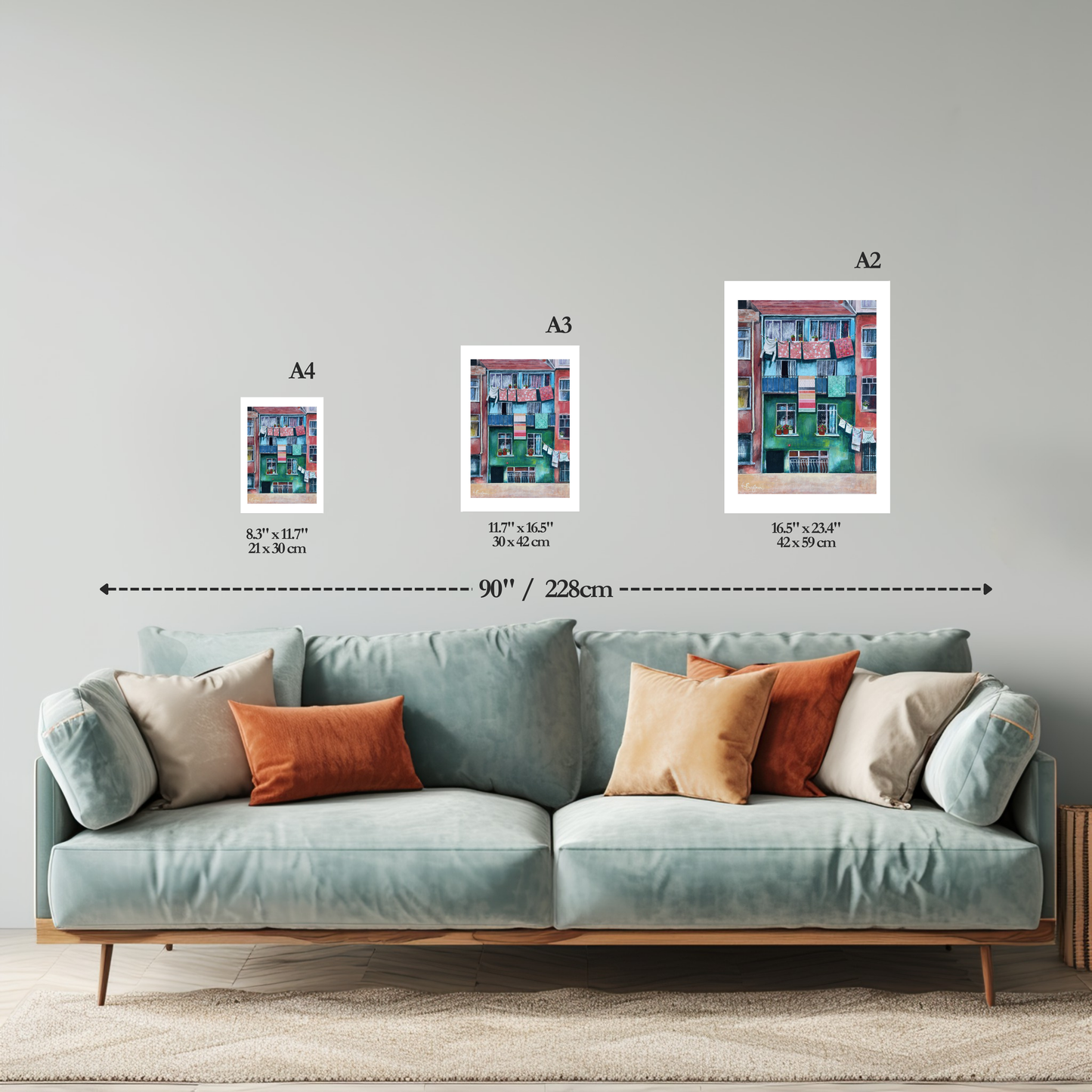 Laundry Day in Balat | Istanbul Series | Fine Art Print
