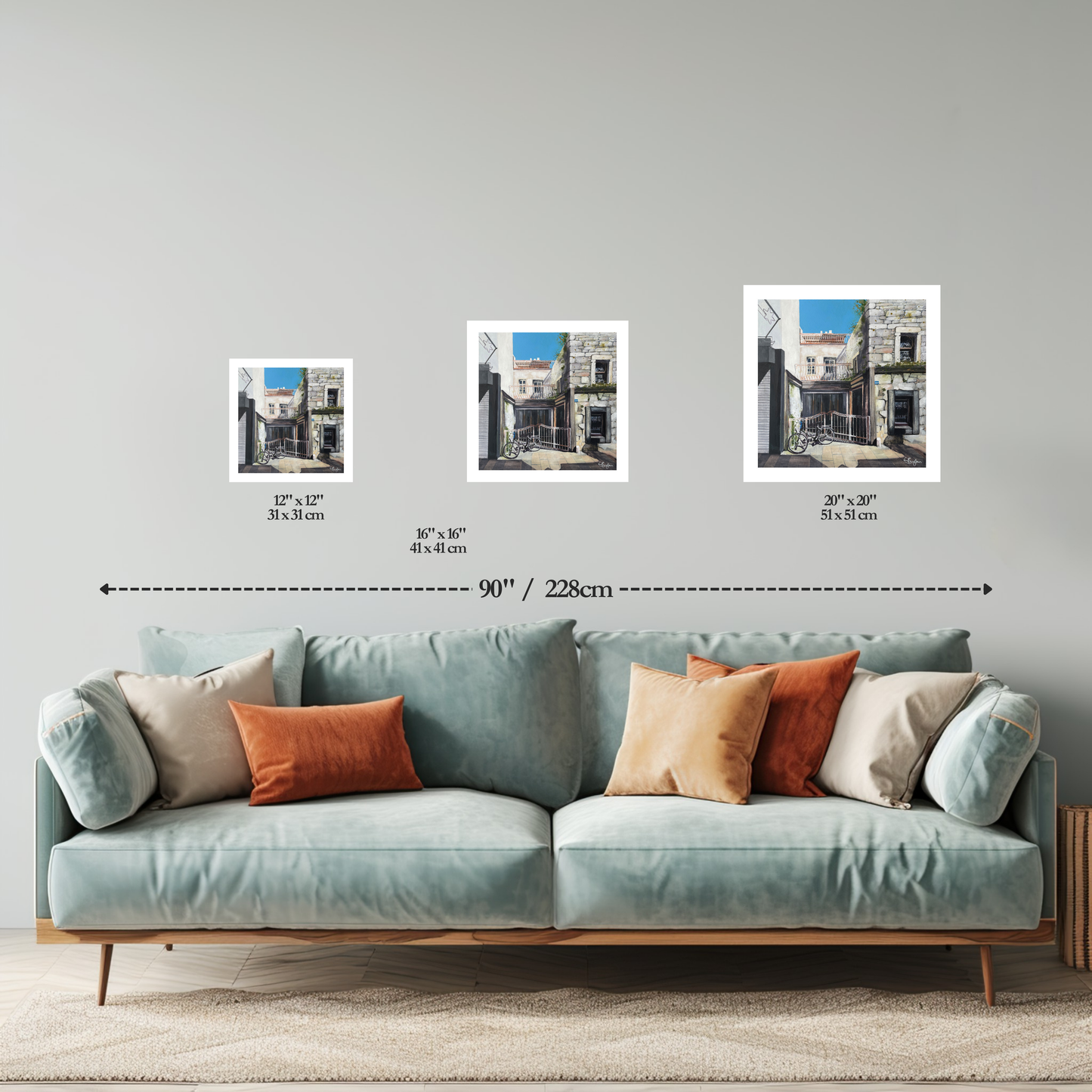 Silent House on Bar Street | Bodrum Series | Fine Art Print