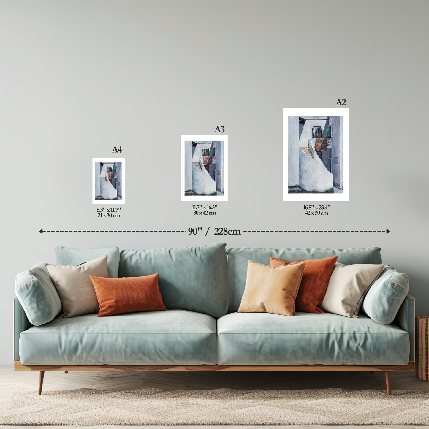 Quiet Backstreet | Bodrum Series | Fine Art Print