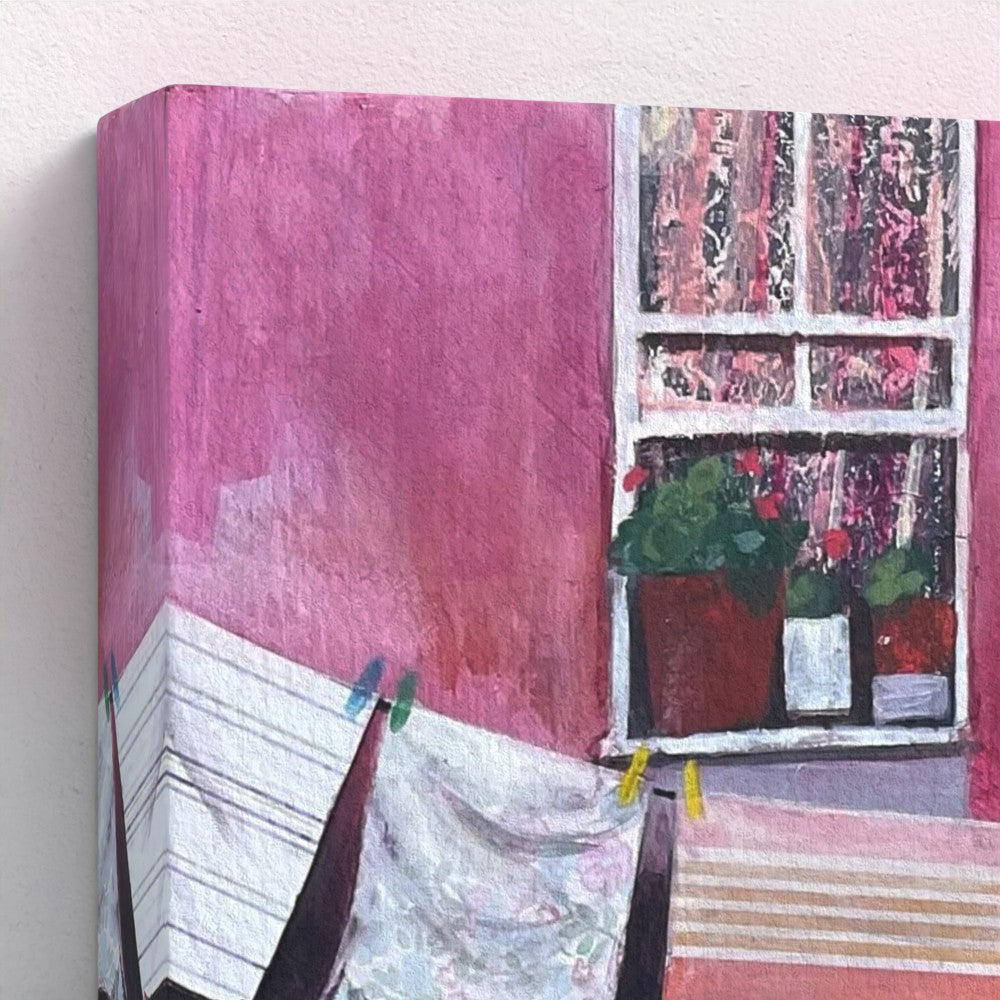Window on the Street, Balat | Istanbul Series | Canvas Print