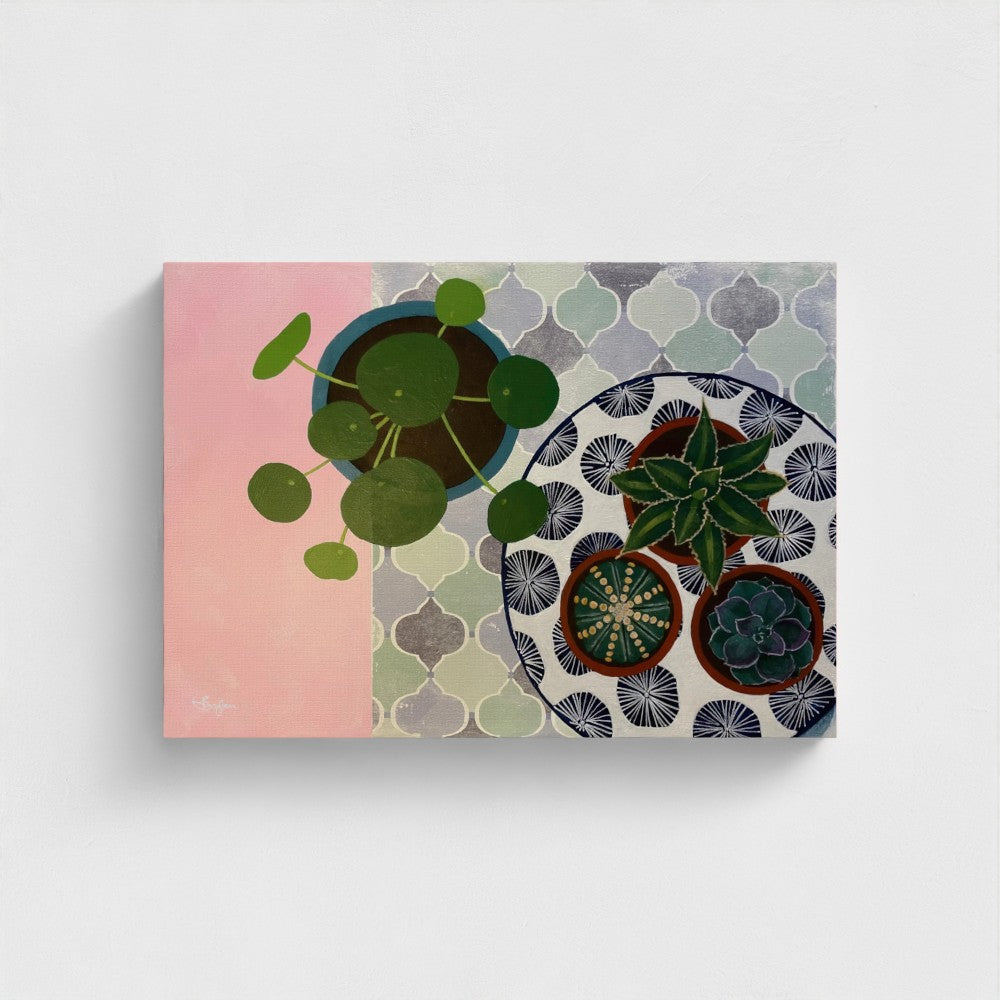 Quartet | Floral Still Life | Canvas Print