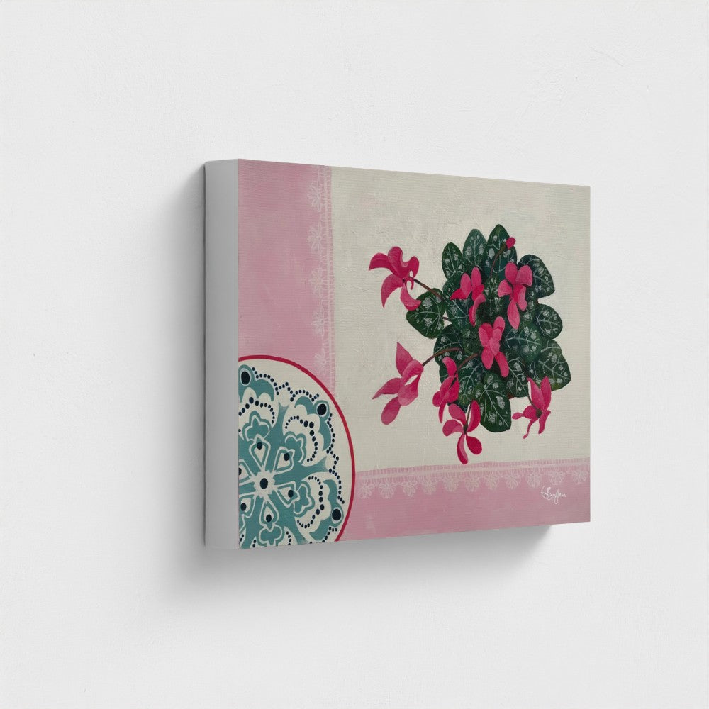Blush | Floral Still Life | Canvas Print