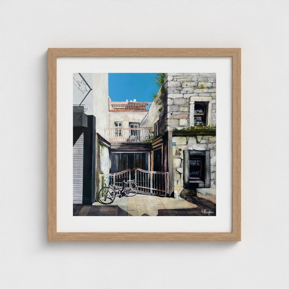 Silent House on Bar Street | Bodrum Series | Fine Art Print
