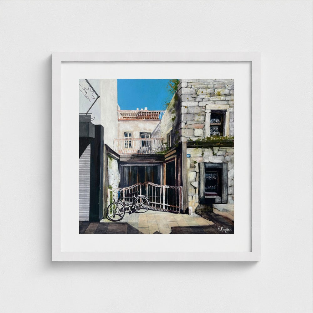 Silent House on Bar Street | Bodrum Series | Fine Art Print