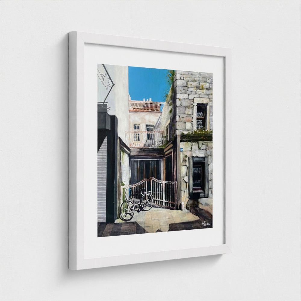 Silent House on Bar Street | Bodrum Series | Fine Art Print