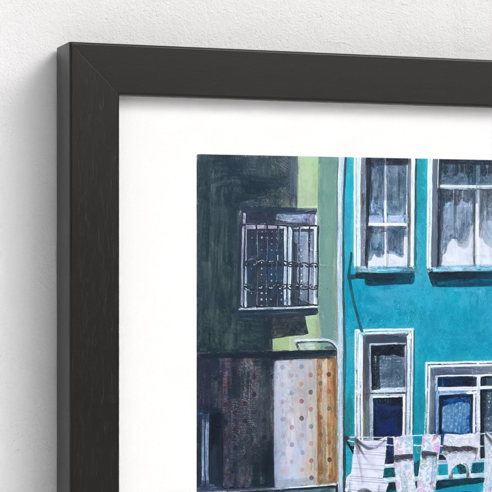 Balat Set | Two A3 Limited Edition Fine Art Prints | Black Frame