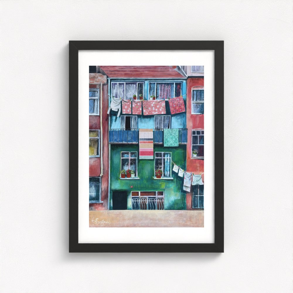 Laundry Day in Balat | Istanbul Series | Fine Art Print