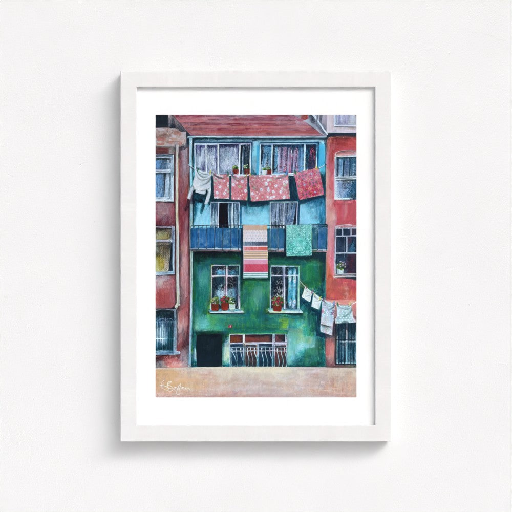 Laundry Day in Balat | Istanbul Series | Fine Art Print
