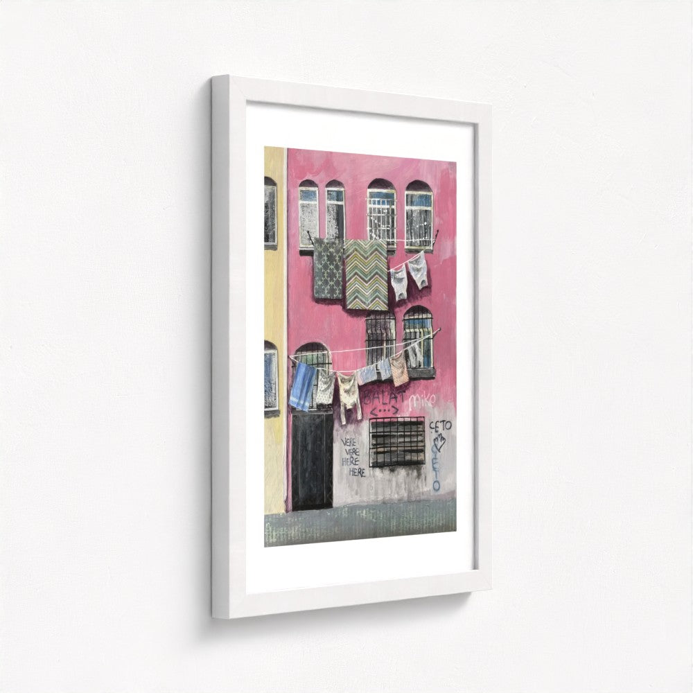 Pink House, Balat | Istanbul Series | Limited Edition Fine Art Print