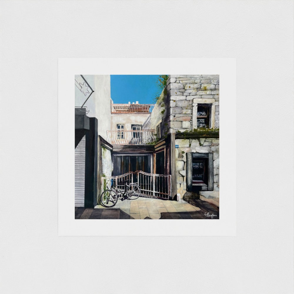 Silent House on Bar Street | Bodrum Series | Fine Art Print