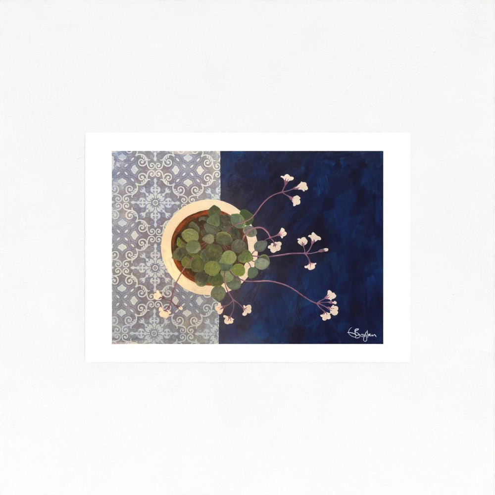 Into the Blue | Floral Still Life | Fine Art Print
