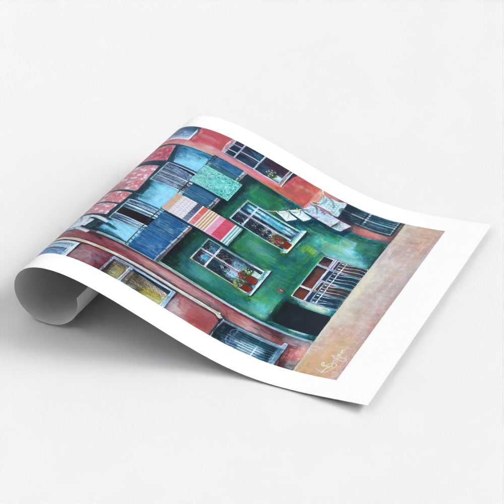 Laundry Day in Balat | Istanbul Series | Fine Art Print