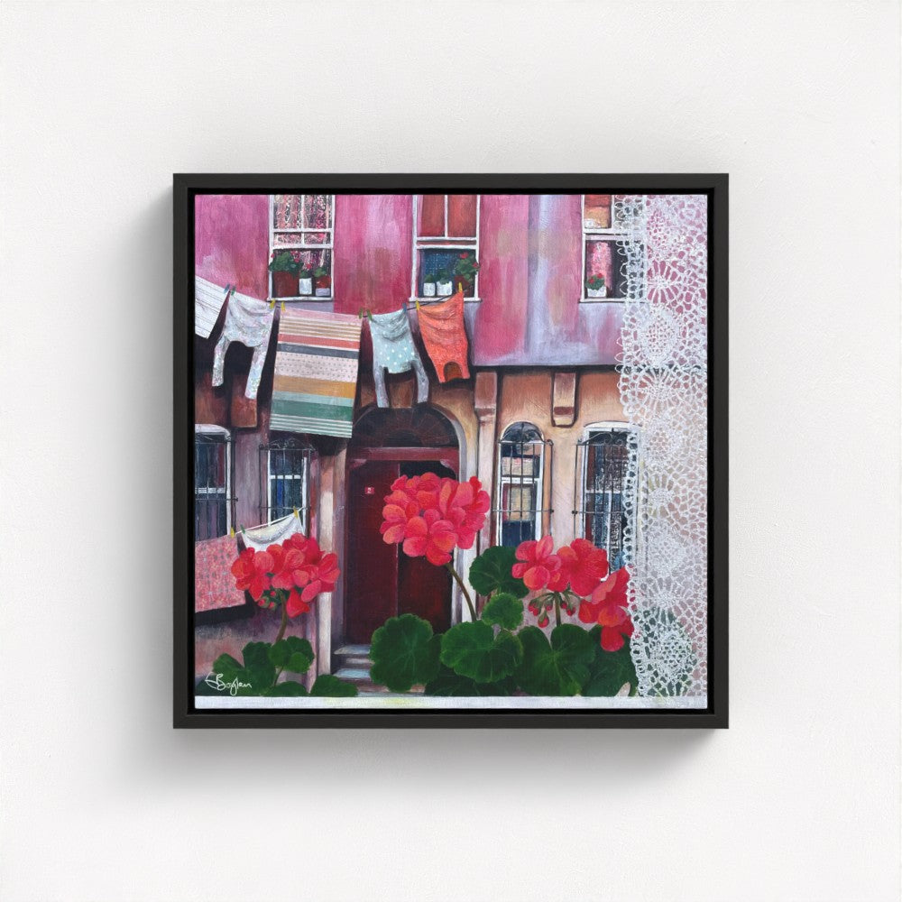 Window on the Street, Balat | Istanbul Series | Canvas Print