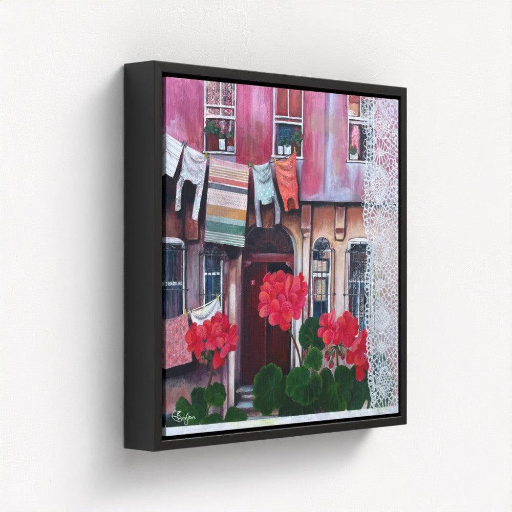 Window on the Street, Balat | Istanbul Series | Canvas Print