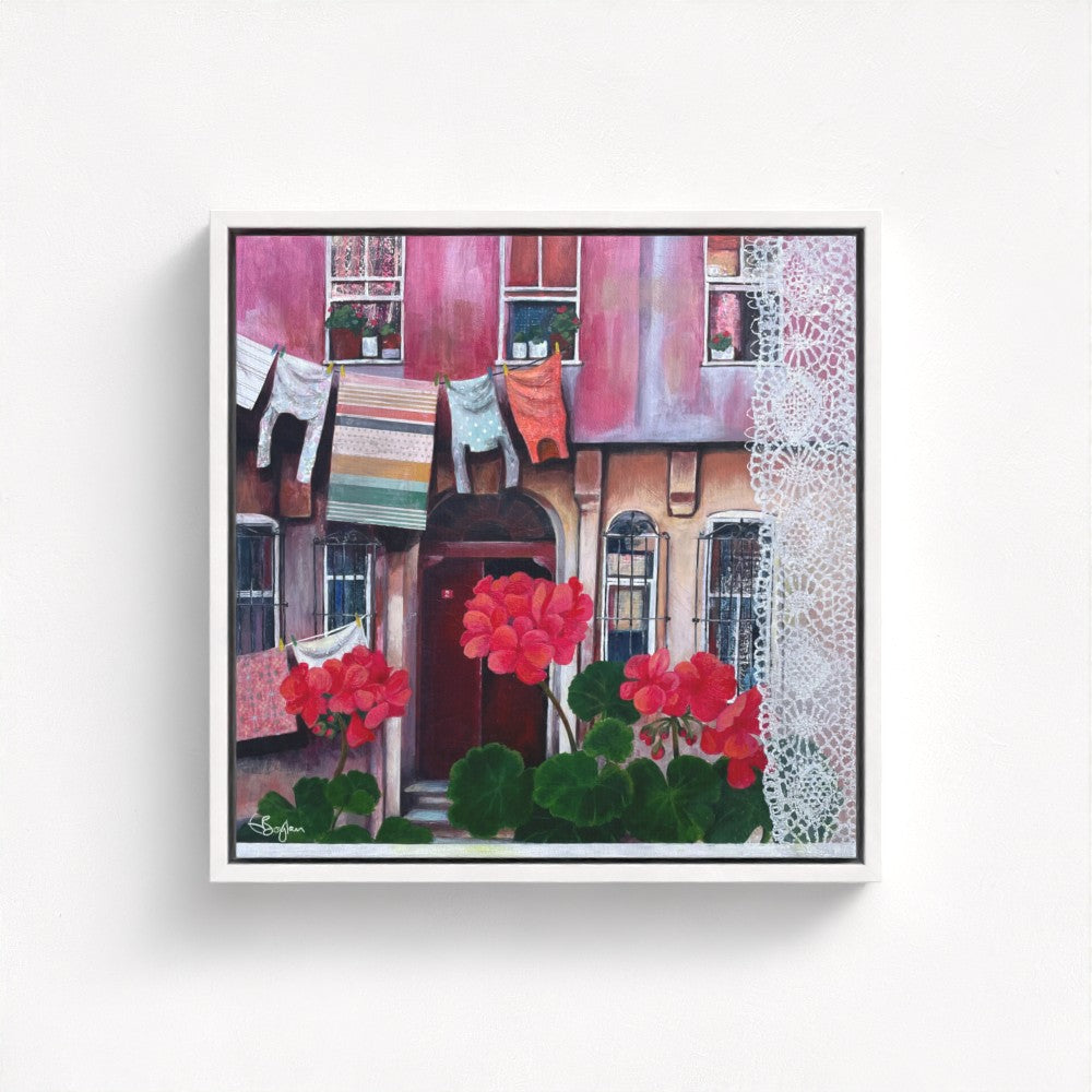 Window on the Street, Balat | Istanbul Series | Canvas Print
