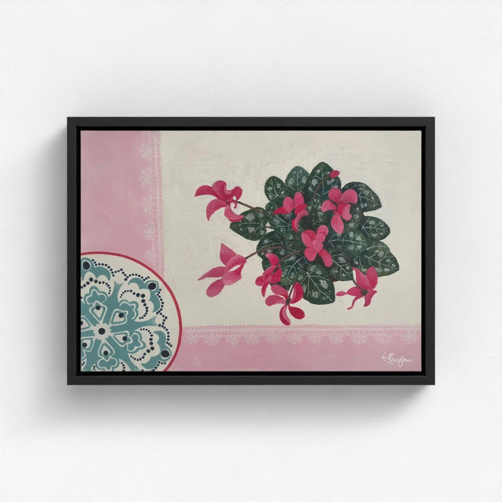Blush | Floral Still Life | Canvas Print