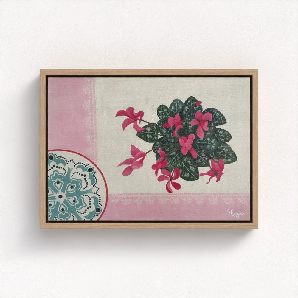 Blush | Floral Still Life | Canvas Print