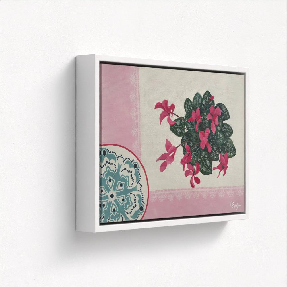 Blush | Floral Still Life | Canvas Print