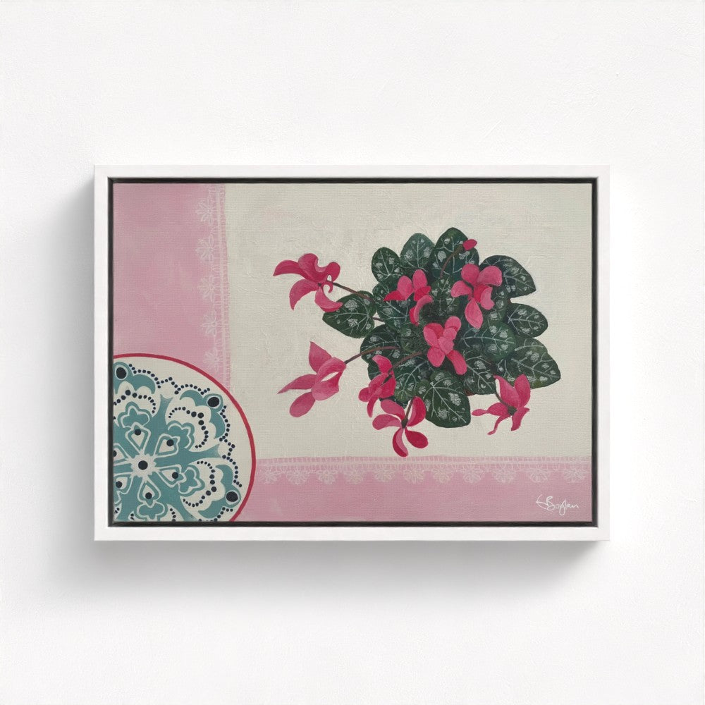 Blush | Floral Still Life | Canvas Print