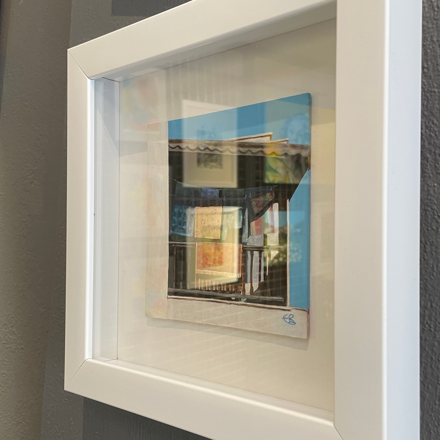 Afternoon Stillness | Bodrum Series | Mini Original Artwork