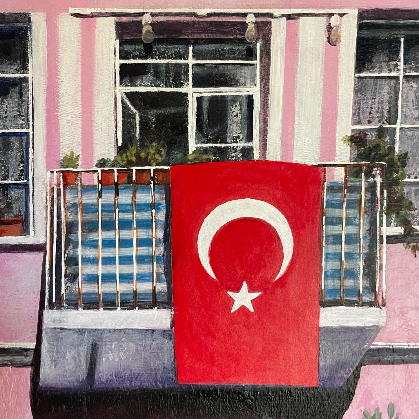 Republic Day | Çanakkale Series | Mixed-media Original Artwork