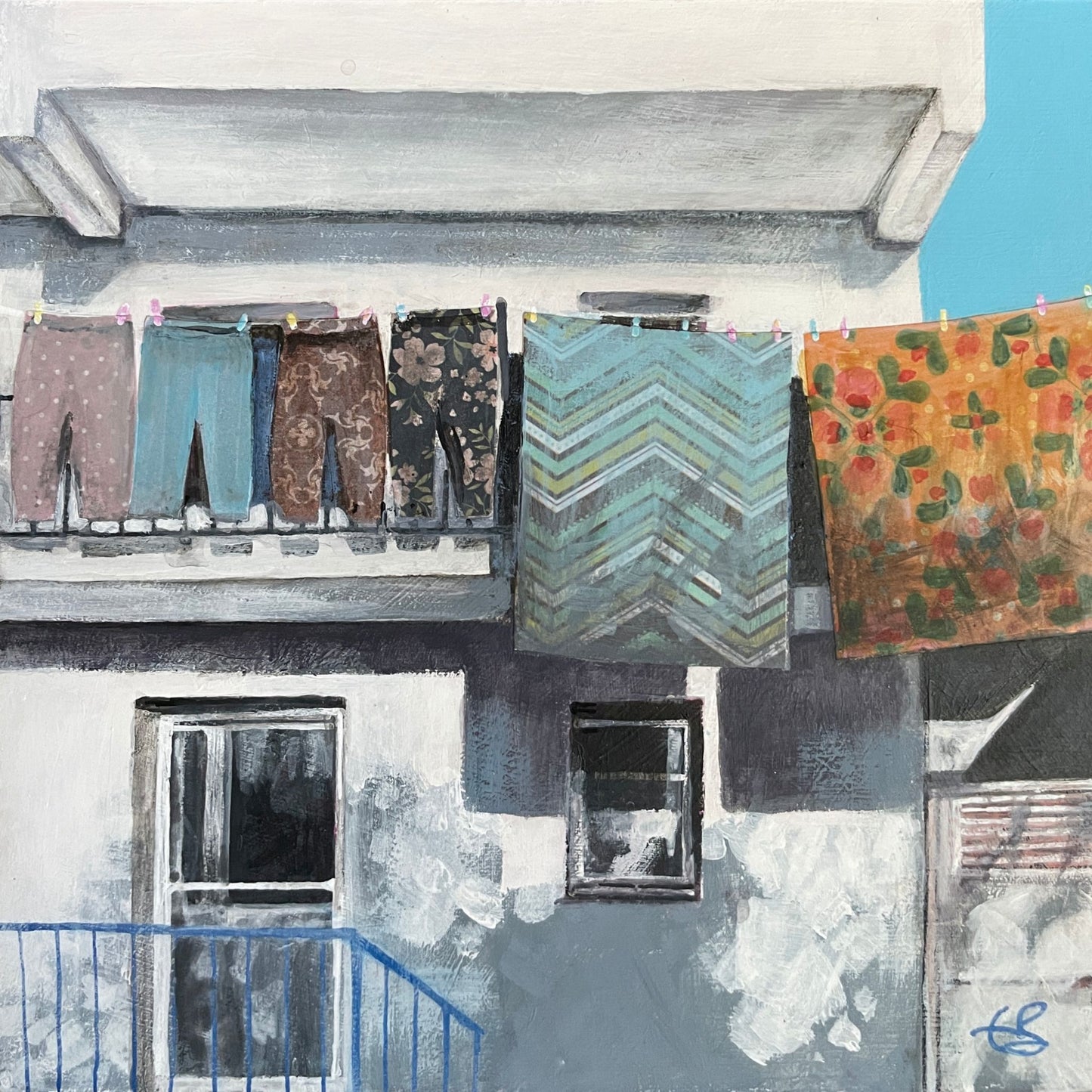 Dappled Light | Bodrum Series | Mini Original Artwork