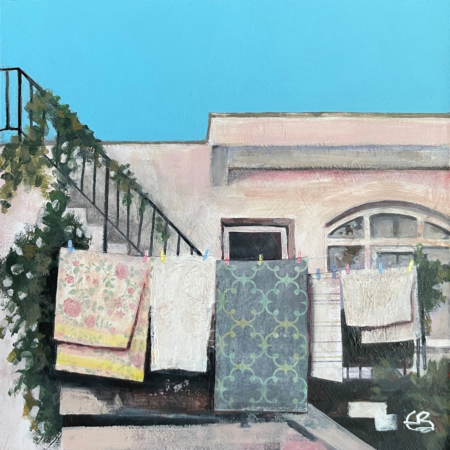 Evening Light | Bodrum Series | Mini Original Artwork