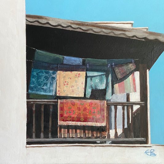 Afternoon Stillness | Bodrum Series | Mini Original Artwork